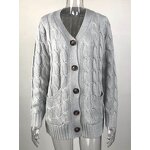 Cardigan Manufacturer - OEM Women's Pockets Loose Casual Open