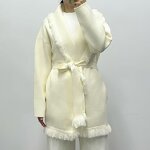 Cardigan Supplier - OEM European American Wool Blend Tassel