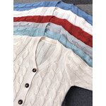 Cardigan Manufacturer - OEM Women's Pockets Loose Casual Open