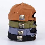 Beanie Cap Factory - OEM Leon Vintage Leather Strap Cap