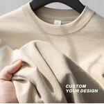 T-Shirt Manufacturer - OEM 100% Cotton Heavyweight Oversized Men's