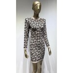 Bodycon Dress Factory - OEM Fashion Jacquard Weave Long Sleeve