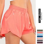 Yoga Shorts Factory - OEM 2 in 1 Quick Dry Polyester Workout