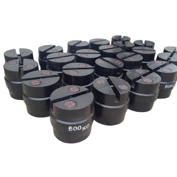 Cast Iron Test Weight Manufacturer - M1 500kg Elevator Test Weight 1 Ton