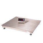 Stainless Steel Floor Scale Factory - 0.8*0.8m 2t Waterproof with A12E