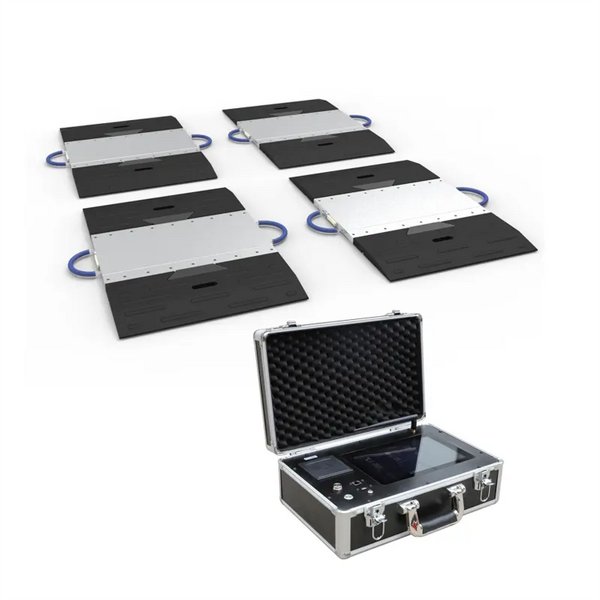 Mobile Axle Weigh Pad Factory - 1-20t Vehicle Overload Wireless with Ramp