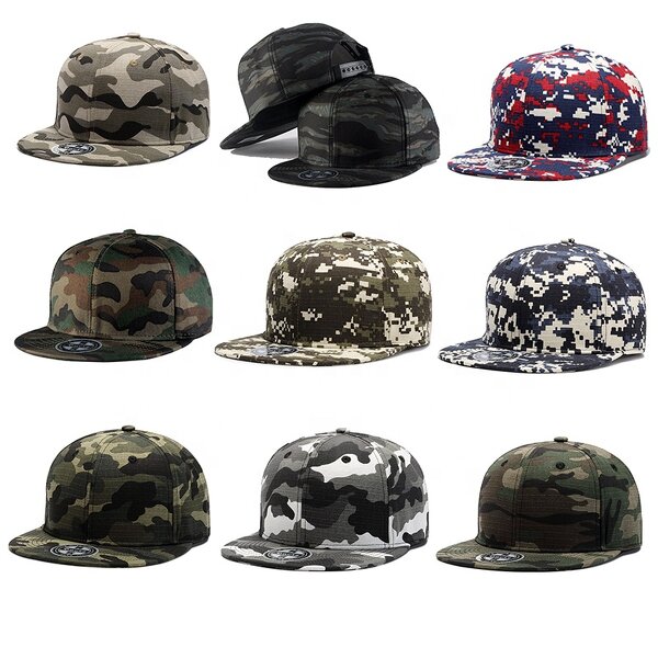 Snapback Cap Factory - OEM Custom Logo 6 Panel Plain Embroidered