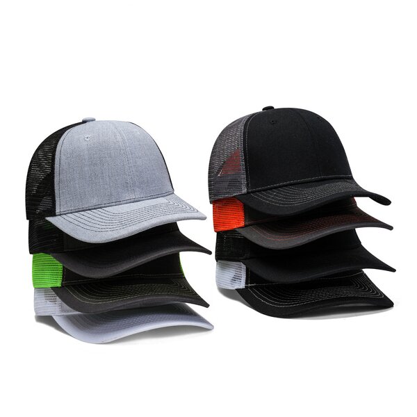 Trucker Hat Supplier - OEM Richardson 112 Custom Embroidery Leather