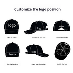 Hip-Hop Baseball Cap Factory - OEM Otto Hard Top 5-Piece Color-Blocking