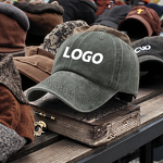 Dad Hat Factory - OEM Wholesale Custom Logo 6 Panel Washed