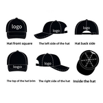 Baseball Cap Manufacturer - OEM OTTO 5-Piece Curved Brim Classic