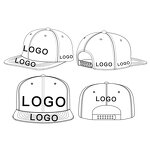 Denim Caps Factory - OEM Promotional Distress Denim Hook and Loop