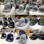 Trucker Hat Supplier - OEM Custom Embroidery Logo Leather Patch