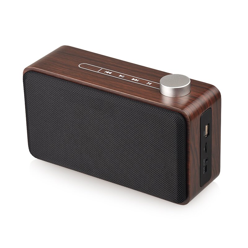 Wireless Wooden Speaker Manufacturer - OEM Retro for Home Outdoor Travel