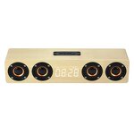 Portable Speaker Factory - OEM Wooden Speaker with Alarm Clock