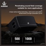 Stage Monitor Manufacturer - OEM 600W RMS Double 8" Floor Monitor