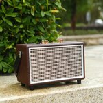 Wireless Speaker Factory - OEM Retro Wooden 16W Portable with Bass