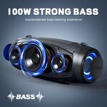 Portable Sound Speaker Factory - OEM OHAYO M8 100W with Wireless Mic