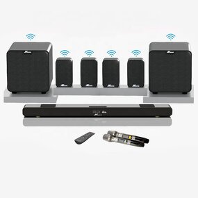 Home Theater System Supplier - OEM 7.2 Wireless Soundbar System