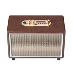 Wireless Speaker Factory - OEM Retro Wooden 16W Portable with Bass