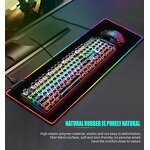 Gaming Mouse Pad Supplier - OEM RGB LED Soft Extra Large Anti-Slip