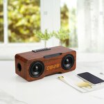 Wireless Speaker Factory - OEM 30W Retro Wooden Stereo Sound