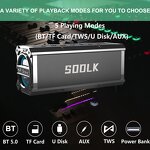 Karaoke Speaker Manufacturer - OEM 120W Portable Waterproof Subwoofer