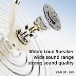 Over-Ear Headphones Manufacturer - OEM ZEALOT B39 Foldable Wireless