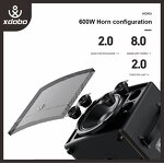 Powered Speakers Supplier - OEM XDOBO Artist 300W PA System 8"