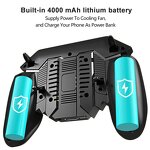 Mobile Trigger Manufacturer - OEM AK77 Shooter Joystick with Cooler