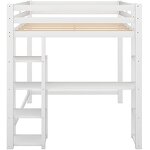 Dormitory Bunk Bed Factory - Metal Frame Student Sleeping Bed with Ladder Guardrail