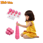 Pink Tower Toy Factory - Montessori Wooden Early Learning Educational Plaything