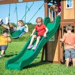 Wooden House Playground Factory - Outdoor Children's Amusement Equipment Kindergarten