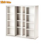 Two-Tier Bookcase Factory - Modern Multi-Level Display Shelf Home Furniture