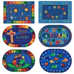 Language Carpet Factory - Montessori Handmade Preschool Nursery Activity Rug