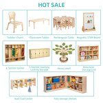 Kindergarten Wardrobe Factory - Modern Montessori Wooden Coat Locker Daycare