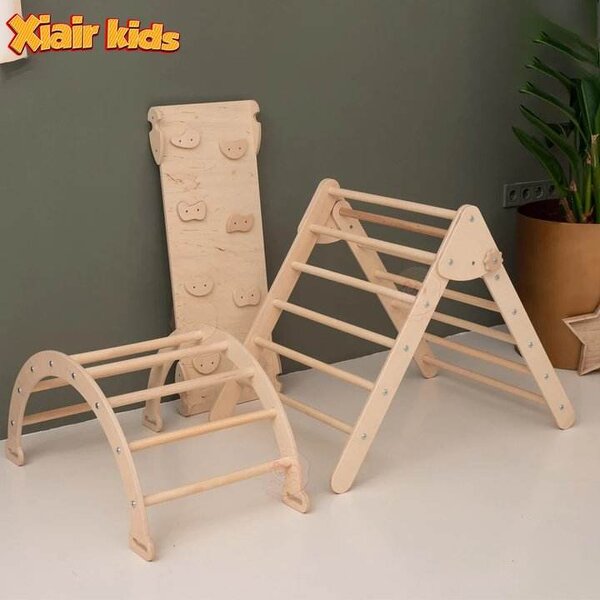 Climbing Triangle Frame Factory - Wholesale Montessori Piklers Wooden Cheap