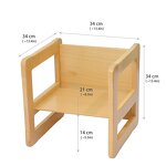 Weaning Table and Chair Factory - Montessori Wooden Kid Activity Table Assemble