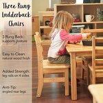 Early Learning Furniture Factory - Wooden Montessori Preschool Playroom Chairs