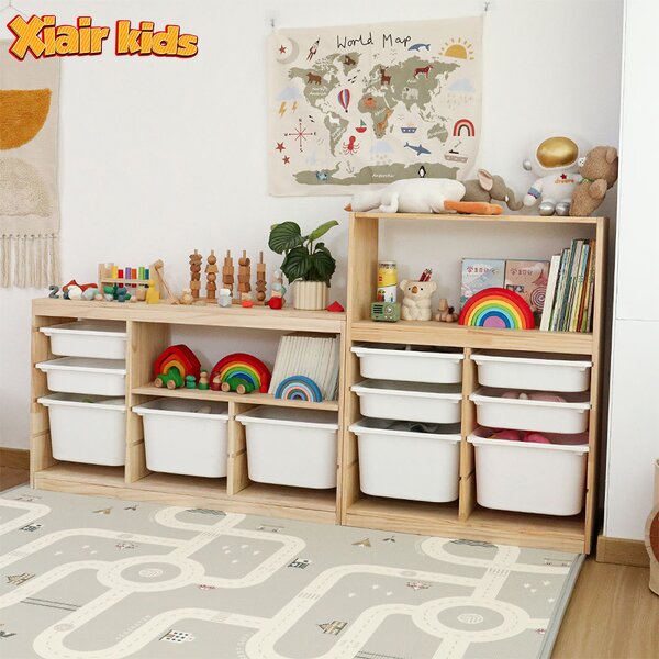 Storage Cabinet Factory - Montessori Five Layers Wooden Kindergarten Furniture