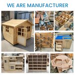 Toddler Activity Set Factory - Outdoor Role Play House Toy Stable Portable