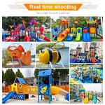 Outdoor Playground Equipment Factory - Large Slide Tower Rope Net Climbing