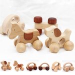 Wooden Push Toy Factory - Wholesale Montessori Nursery School Car Toy Track