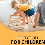 Wooden Climbing Frame Set Factory - Montessori with Ramp Slide Foldable Pickler