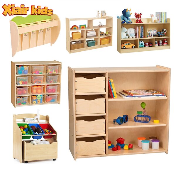 Toy Cabinet Factory - Modern Montessori with Drawers Preschool Storage