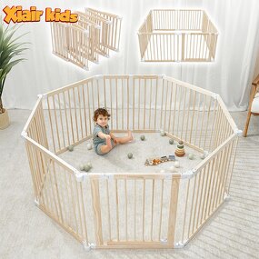 Foldable Playpen Factory - Modern Wooden Daycare Nursery Baby Activity Center