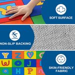 Educational Rug Factory - Montessori Alphabet Soft Carpet Classroom Playroom
