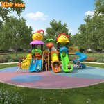 Park Playground Equipment Factory - Commercial Kids Slide Swing Climbing Tower