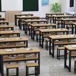 Sustainable Classroom Furniture Factory - Student Desks Height-Adjustable Chairs
