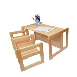 Weaning Table and Chair Factory - Montessori Wooden Kid Activity Table Assemble